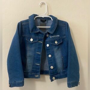 BEBE TODDLER JEAN JACKET